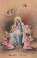 ENGEL WEIHNACHTSFERIEN Vintage Ansichtskarte Postkarte CPSMPF #PAG764.DE - Anges