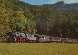 ZUG Schienenverkehr Eisenbahnen Vintage Ansichtskarte Postkarte CPSM #PAA827.DE - Trains