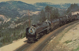 ZUG Schienenverkehr Eisenbahnen Vintage Ansichtskarte Postkarte CPSMF #PAA562.DE - Trains