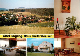 73865892 Dietershausen Rhoen Panorama Josef-Engling-Haus Speisesaal Dietershause - Other & Unclassified