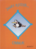 PÁJARO Animales Vintage Tarjeta Postal CPSM #PBR439.ES - Oiseaux