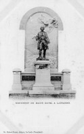 Lausanne - " Monument Du Major DAVEL à Lausanne " ; Edit:Er. Robert à Le Locle - - Other & Unclassified