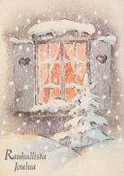 Feliz Año Navidad Vintage Tarjeta Postal CPSM #PBN182.ES - Anno Nuovo