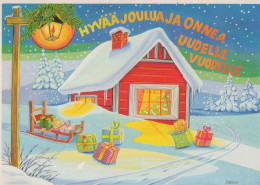 Feliz Año Navidad Vintage Tarjeta Postal CPSM #PAV764.ES - New Year