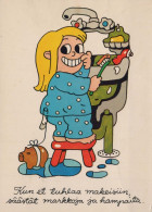 KINDER HUMOR Vintage Ansichtskarte Postkarte CPSM #PBV170.DE - Cartes Humoristiques