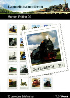 Österreich Austria - Marken Edition 20 - Postfrisch MNH - Eisenbahnen Railways Lokomotiven Locomotives - Treinen