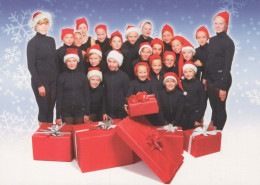 Neujahr Weihnachten GNOME Vintage Ansichtskarte Postkarte CPSM #PBL992.DE - Neujahr