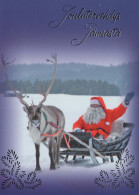 WEIHNACHTSMANN SANTA CLAUS Neujahr Weihnachten Vintage Ansichtskarte Postkarte CPSM #PBL574.DE - Santa Claus