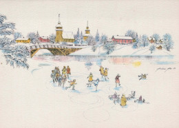 Neujahr Weihnachten Vintage Ansichtskarte Postkarte CPSM #PAZ868.DE - New Year
