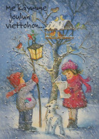 Neujahr Weihnachten KINDER Vintage Ansichtskarte Postkarte CPSM #PAY842.DE - New Year