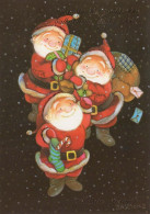 Neujahr Weihnachten GNOME Vintage Ansichtskarte Postkarte CPSM #PAY135.DE - Nouvel An