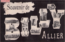 SOUVENIR DE BILLY ALLIER 1905 - Andere & Zonder Classificatie