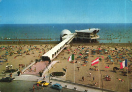 LIGNANO SABBIADORO, UDINE, FRIULI, BEACH, ARCHITECTURE, UMBRELLA, FLAG, CAR, ITALY, POSTCARD - Udine