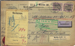 ALLEMAGNE Ca.1905: Bulletin D'Expédition CR De Berlin Pour Genève (Suisse) - Lettres & Documents