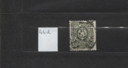Deutsches Reich # 44d Gestempelt - Used Stamps