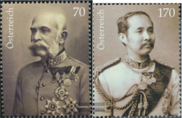 Austria 3035-3036 (complete Issue) Unmounted Mint / Never Hinged 2012 Thailand - Nuevos