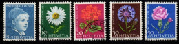 .. Zwitserland  1963  Mi 786/90 - Used Stamps