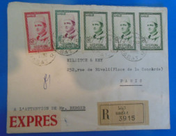 LETTRE RECOMMANDEE  -  MAROC  -  1960 - Morocco (1956-...)