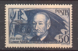 Clément Ader YT 398 De 1938 Sans Trace De Charnière - Nuovi