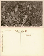Postcard Manhattan-New York City Luftbild Financial Distrikt 1956 - Other & Unclassified