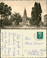 Bernburg (Saale) Kurhaus Straßen Partie A.d. Kuranstalt Zur DDR-Zeit 1962 - Sonstige & Ohne Zuordnung