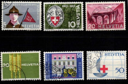 .. Zwitserland  1963  Mi 768/73 - Used Stamps