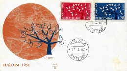 Fdc Ala : EUROPA 1962;  No Viaggiata; AF_Roma - FDC