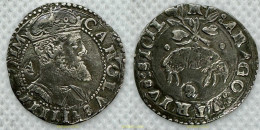 3900 ESPAÑA 1691 ITALIA - REINO DE NÁPOLES - CARLOS V - 10 GRANA - CARLINO 1691-1700 - Colecciones