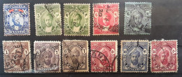 ZANZIBAR 1897 - 1936, British Protectorate,  11 Timbres Obl TB - Zanzibar (...-1963)