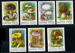 Hongrie ** N° 2935 à 2941 - Champignons Comestibles (11 P1) - Unused Stamps