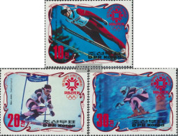 North-Korea 2462-2464 (complete Issue) Unmounted Mint / Never Hinged 1984 Medalists Winter Olympics - Corea Del Norte