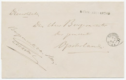 Naamstempel Nieuw Amsterdam 1885 - Lettres & Documents