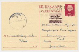 Briefkaart G. 332 / Bijfrankering Leiden - Joegoslavie 1964 - Entiers Postaux
