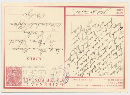 Briefkaart G. 240 G Kopstaand Eindhoven - Belgie 1938 - Entiers Postaux