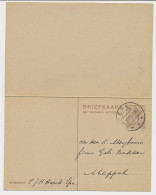 Briefkaart G. 195 Epe - Meppel 1923 - Entiers Postaux