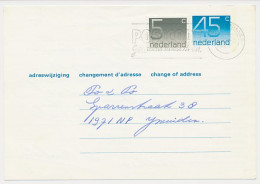 Verhuiskaart G. 46Den Haag - IJmuiden 1983 - Postal Stationery