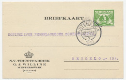 Firma Briefkaart Winterswijk 1940 - Tricotfabriek  - Ohne Zuordnung