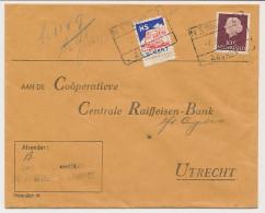 Treinbrief Abcoude - Utrecht 1955 - Ohne Zuordnung