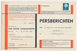 Liempde - S Hertogenbosch 1966 - Persbericht Z.O. Autobusdienst - Non Classificati