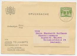 Firma Briefkaart Hillegom 1926 - Bloembollen - Ohne Zuordnung