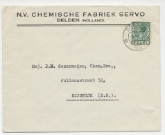 Firma Envelop ( Met Inhoud ) Delden 1938 - Chemische Fabriek  - Ohne Zuordnung