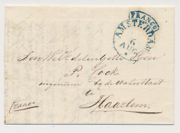 Amsterdam - Haarlem 1837 - Franco - ...-1852 Voorlopers