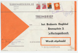 Treinbrief Oss - S Hertogenbosch 1966 - Ohne Zuordnung