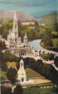 - 65 - LOURDES. - La Basilique Et Le Monument Interalié - - Lourdes
