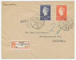 Aangetekend Breda 1948 - 36 Ste Ned. Philatelistendag - Ohne Zuordnung