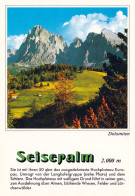 1 AK Italien * Seiser Alm - Seit 2009 UNESCO Welterbe - Die Größte Hochalm Europas - Auf Der Karte Die Langkofelgruppe * - Sonstige & Ohne Zuordnung