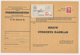 Utrecht - Persbericht - NBM Vrachtzegel 35 Cent - Zonder Classificatie