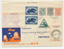 Vh A 157e Amsterdam - Zuid Afrika 1938 - Em. Veth Nr. 136 / 138 - Ohne Zuordnung