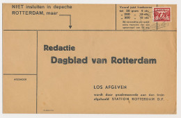 Spoorweg Poststuk Vlaardingen - Rotterdam 1942 - Ohne Zuordnung