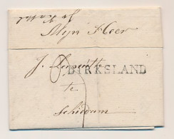 DIRKSLAND - Schiedam 1818 - ...-1852 Préphilatélie